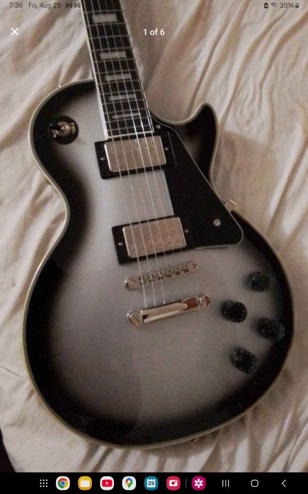 Eppipone Les Paul Custom Special Edition New $680 Or Trade For BMX Or Dirt Jumper 26"-29"