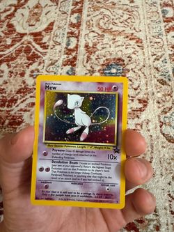 Wotc mew promo holo 9 black star