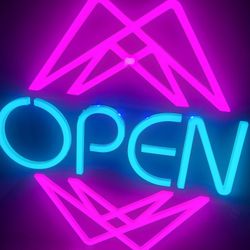 Neon Open Sign RETRO