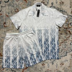 Amiri 2 piece dress set men’s size M/L