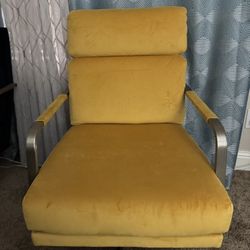 Yellow Lounge Chair
