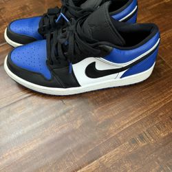 Jordan 1 Royal Blue Toe Low 