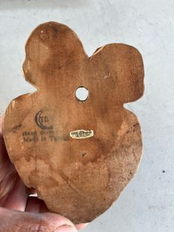 Wooden wall water holder