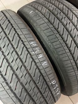 275/50/22. Two used Bridgestone tires please read description great