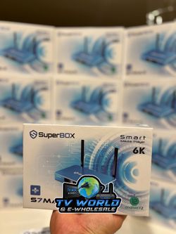 SuperBOX Super box S7 Models Max, S7 Pro, S6 Ultra, Supreme & Vsee V6 Plus, V6 Max Vsee Elite Mini, Elite Ultra 8 Authorized Wholesale distributors 