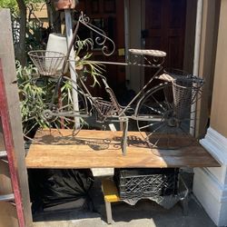 Decorative Bike Plant Holder