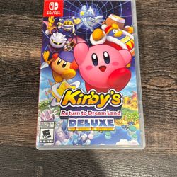 Kirby’s Return To Dreamland Deluxe Switch