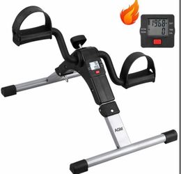 Under desk exercise bike pedal machine