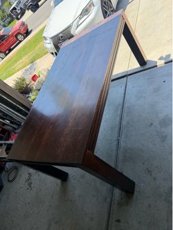 Wood table