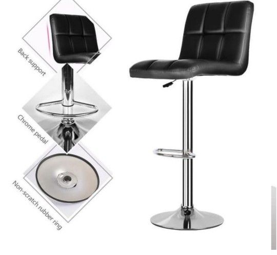 Black Bar Stool Brand New