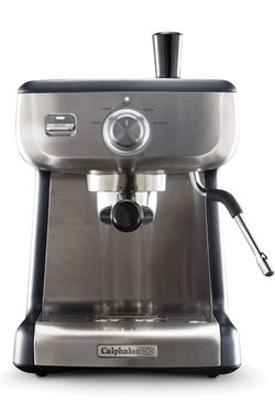 Calphalon Stainless Steel Temp iQ Espresso Machine with Steam Wand