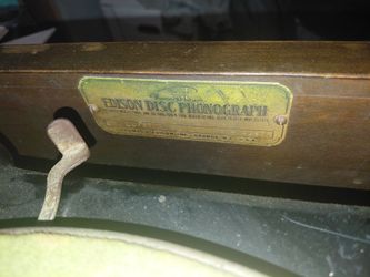 Edison Phonogragh LU37 1(contact info removed)