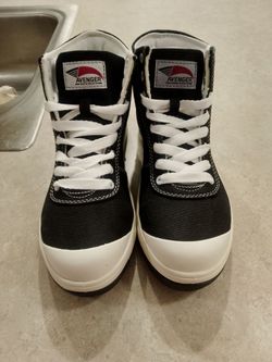 Avenger Work Boots "Blade" High-Top Safety Toe Work Sneakers