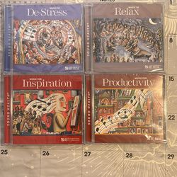 SOUND HEALTH - ABT Music - 4 CD Set: , Relax, Etc. - BRAND NEW