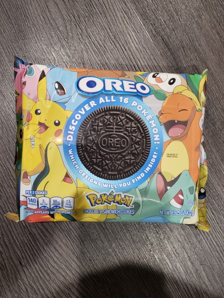 Pokemon Oreo Pack Limited Exclusive Brand New 