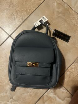 Soft Blue Mini Backpack 