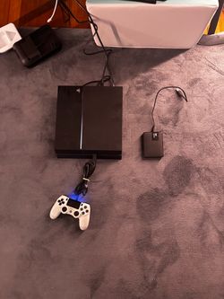 PS4 Console With Controller — Tested Working