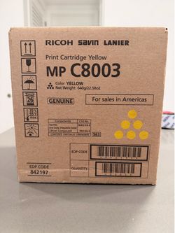 Ricoh Toner Yellow C8003