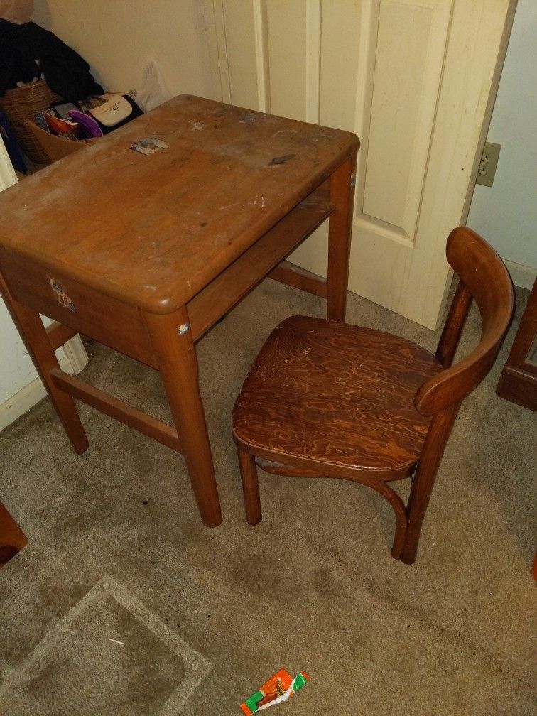 Desk And Chair