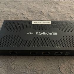 Ubiquiti EdgeRouter 3 Port Gigabit Router