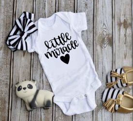 Little miracle onesie