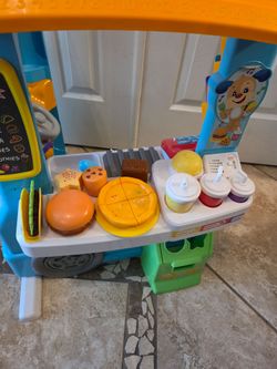 Toddler Toy Food Truck with lights and sounds