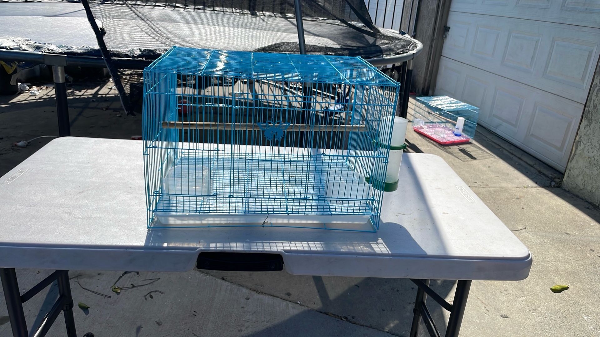 Bird Cage Blue
