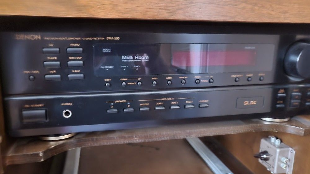 Denon /precision Component /stereo Receiver Dra -395