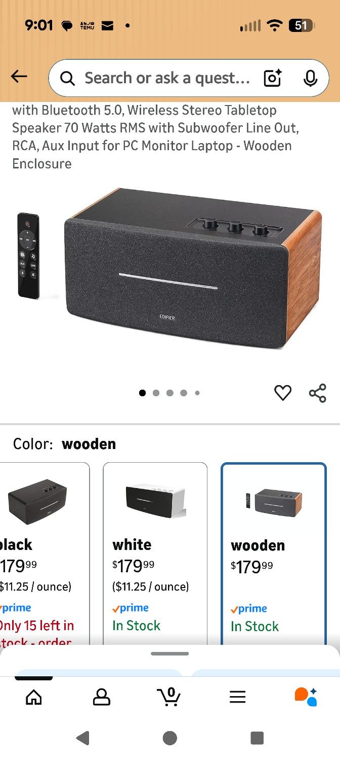 Edifier 70W Bluetooth Speaker