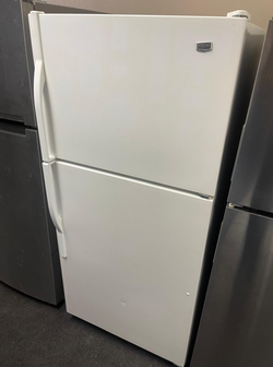 Maytag Top Freezer Fridge – White, Clean, Runs Great