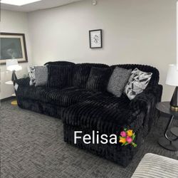 Midnight-Madness 2-Piece Sectional Sofa With Chaise