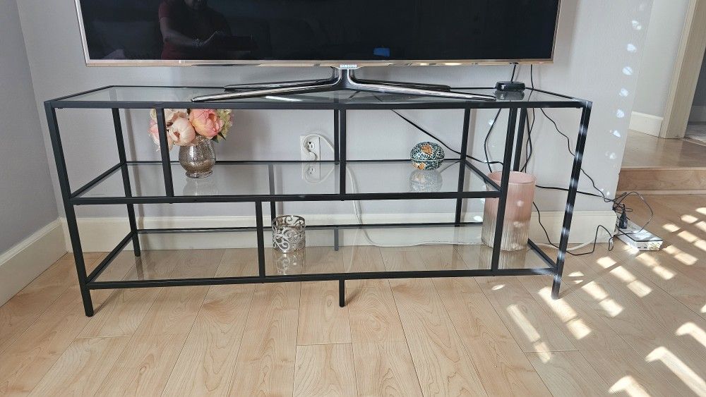 Glass TV Stand