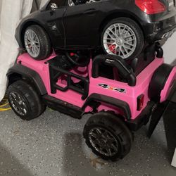 Toddler Jeep And Mercedez 