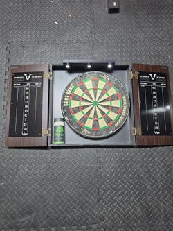 Dart board w/ Darts