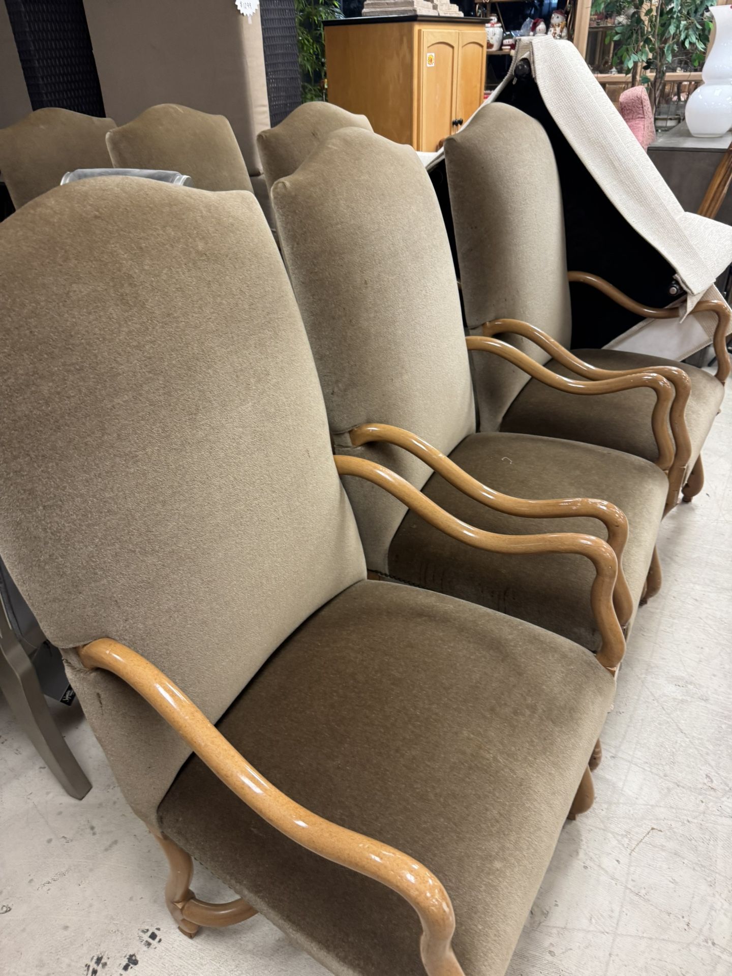 6 Kreiss Dining Room Chairs - Good Condition-Originally $1800