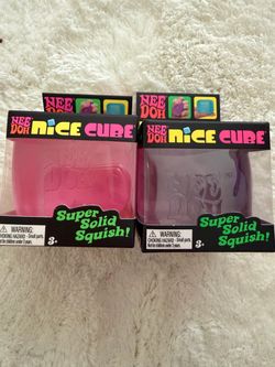 Nee Doh Nice Cube Squish Toys – Set of 2
