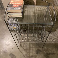 Metal shelf