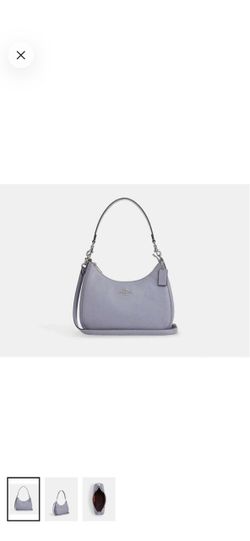 Coach Terry Hobo in silver, blue