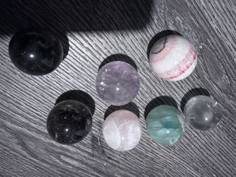 Precious stones and decorations