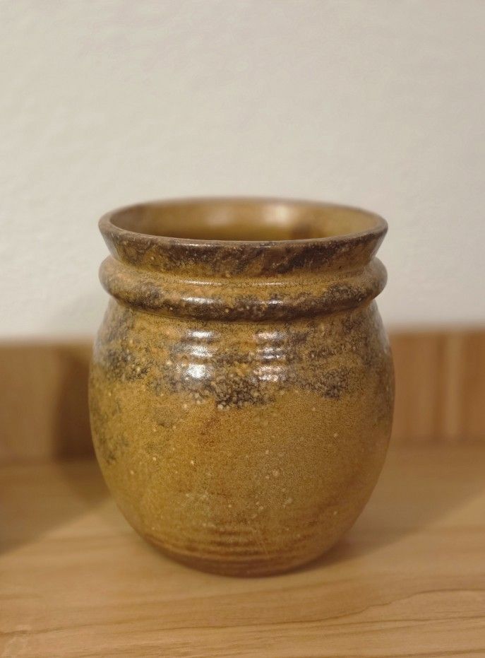 McCoy Brown Pottery Vase