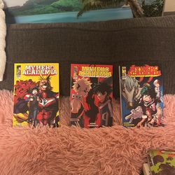 My Hero Academia Manga 1-3