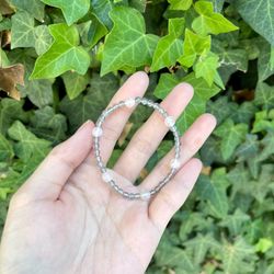 100% Natural Moonstone and Labradorite Bracelet #3