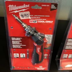 Milwaukee M12 Soldering Iron (Tool-Only) $90