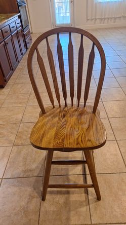 4 Solid wood chair