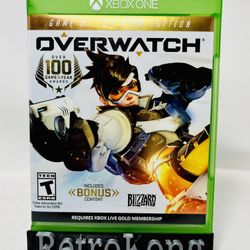 Overwatch Origins Edition Microsoft Xbox One Complete Blizzard Shooter Game