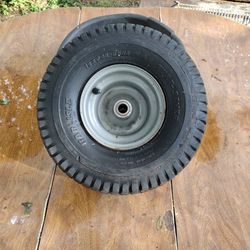 Lawn Tractor Tire With Rim