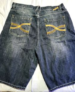 Mens Y2K Denim Shorts