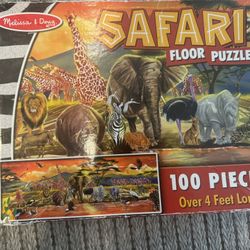 Multiple Floor Puzzle  For Kids 3+, Excellent Condition, 2ft By 3 Ft