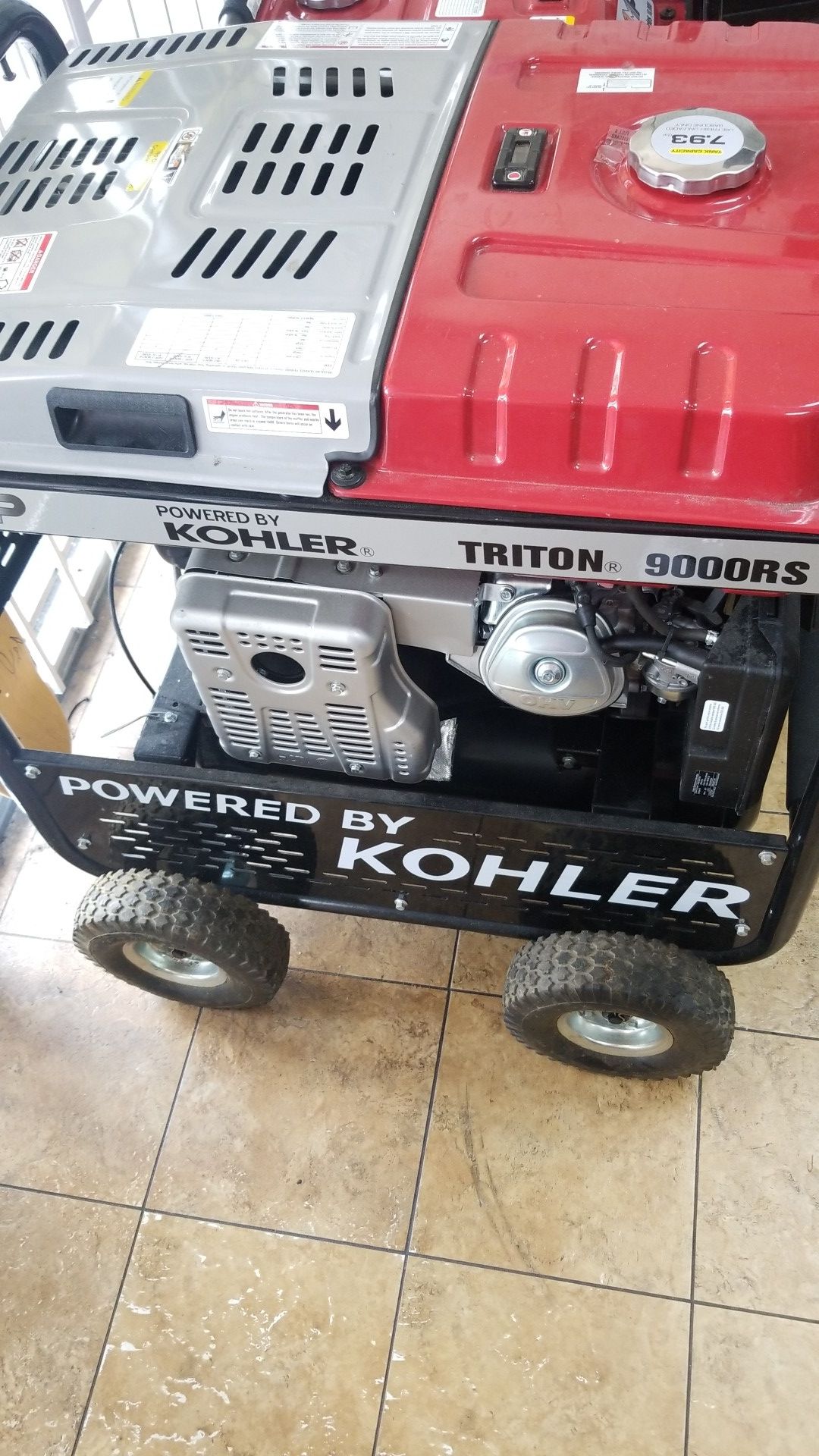 Generator powered by KOHLER AMP TRITON 9000RS