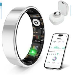 Anillo de salud inteligente con funciones de monitoreo de estrés y sueño